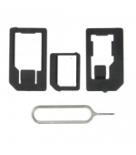 ALIGATOR Adaptér pro nano a microSIM karty + jehla