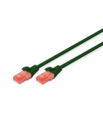 Digitus CAT 6 U-UTP patch cable, Cu, LSZH AWG 26/7, length 2 m, color green
