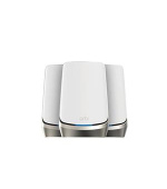 Netgear Orbi 960 Series Quad-Band WiFi 6E Mesh System, 10.8Gbps, 10 Gig Port, 3-Pack