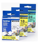 Brother - TZe-751 zelená/černá (24mm Laminované)