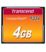 Transcend 4GB CF (133X) paměťová karta (MLC)
