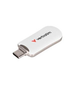 VERBATIM Plectra 256GB USB-C 3.2 Gen 1 bílá