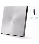 ASUS SDRW-08U9M-U stříbrná ultraslim DRW USB-C/A