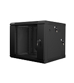 LANBERG RACKOVÁ SKŘÍŇ 19" DVOUDÍLNÁ NÁSTĚNNÁ 9U/600X600 (FLAT PACK) ČERNÁ