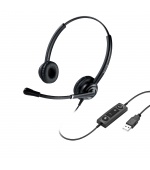 WELL Mairdi MRD-612D USB, náhlavka, dvouušní