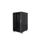 LANBERG Volně stojící skříň 19" 22U/600x800 černá (RAL9004) (v rozloženém stavu)