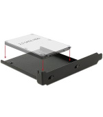 Delock instalační rámeček pro 1 x 2.5" HDD do PC slotu.