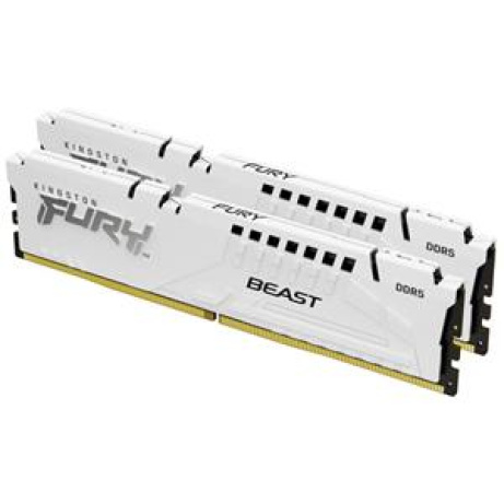 KINGSTON 32GB 6400MT/s DDR5 CL32 DIMM (Kit of 2) FURY Beast White EXPO