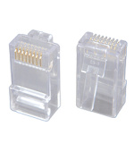 Konektor RJ45 CAT5E UTP 8p8c pro licnu 1ks