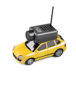Mini RC auto s kamerou 1/64 žlutá