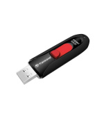 Transcend 32GB JetFlash 590, USB 2.0 flash disk, černo/červený