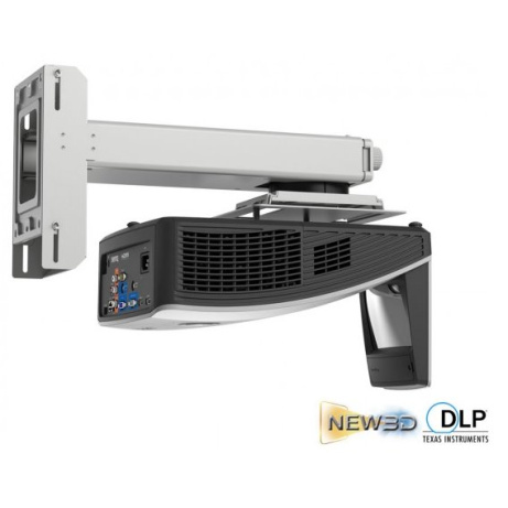 BenQ DLP Projektor MH856UST+ /1920x1080 1080p/3500 ANSI lm/0,33:1/10 000:1/HDMI/repro/Ultra Short Throw/Wall Mount Kit