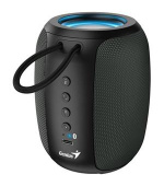 Genius SP-915BT Reproduktor, bezdrátový, Bluetooth, 5W, LED podsv.,USB-C,výdrž až 6 hod.,mikrofon, podpora Copilot,šedo-černá