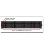Lenovo ThinkSystem DE4200H (64GB Cache) HIC less Hybrid Flash Array 2U12 LFF