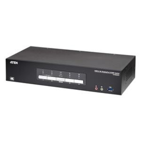 Aten 4-Port USB 3.0 4K DisplayPort KVMP™ Switch pro ATC