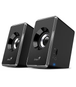 Genius repro SP-U125, přenosné Reproduktory, 2.0, 3W, USB napájení, 3,5mm jack, šedo-černé