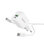 Epico GaN 20W adaptér EA20 s 1,2 m USB-C kabelem
