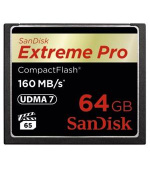 SanDisk CF 64 GB Extreme Pro (160MB/s, VPG65, UDMA7)