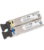 MikroTik pár SFP S-3553LC20D, SM, 20km, 1.25G, 1x LC