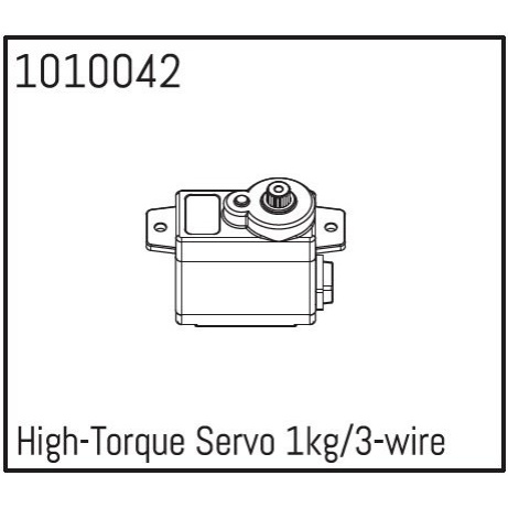 AB240060 (1010042) - High-Torque Servo 1kg/3-wire