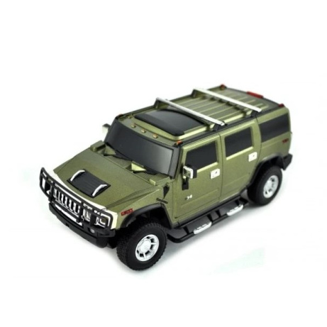 Hummer H2 ovládaný volantem 1/24 - zelený