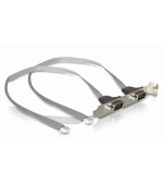Delock záslepka do slotu 2x Serial port DB-9 2mm konektor