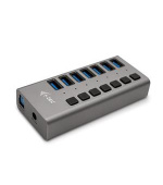 i-tec USB 3.0 Charging HUB 7 Port + Power Adapter 36 W