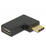 Delock Adaptér SuperSpeed USB 10 Gbps (USB 3.1 Gen 2) USB Type-C™ samec > port samice pravoúhlý levý / pravý