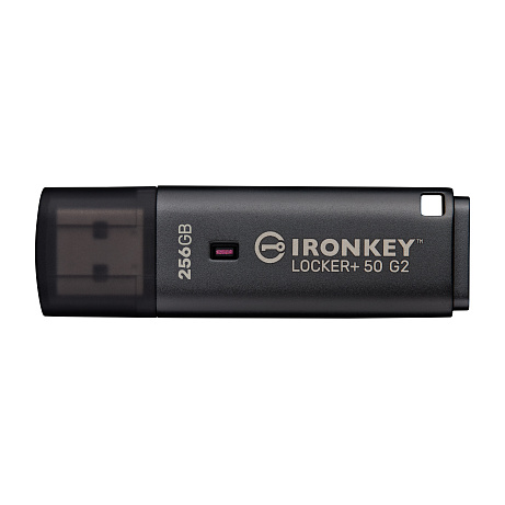 Kingston IronKey Locker+ 50 G2/256GB/USB 3.2 Gen 1 (5Gb/s)/USB-A/Černá