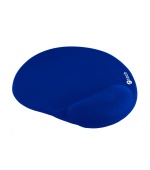 Podložka pod myš gelová C-TECH MPG-03, modrá, 240x220mm