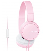 SONY sluchátka MDR-ZX110AP handsfree, růžové