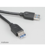 AKASA - prodlužovací kabel USB 3.0 typ A - 1,5 m