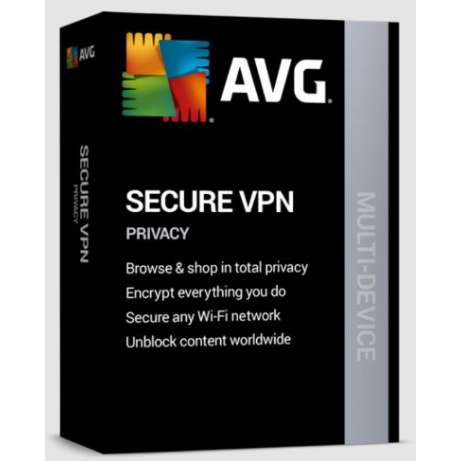 AVG Secure VPN (Multi-device, up to 10 device) 2 Years