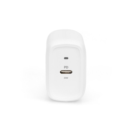 DIGITUS univerzální nabíjecí adaptér, USB-C, 20 W, bílý