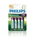 Philips baterie AA 2100mAh MultiLife, NiMh - 4ks
