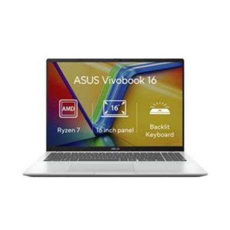 ASUS Vivobook 16 - Ryzen AI 7 350/16GB/1TB SSD/16"/WUXGA/IPS/2y PUR/Win 11 Home/stříbrná