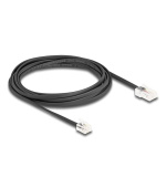 Delock Telefonní kabel RJ45, ze zástrčky na zástrčku RJ11, černý, 3 m