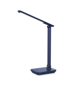 Platinet PDL6731NB stolní LED lampa 5W stmívatelná, baterie 6000mAh, USB port, námořnická modř