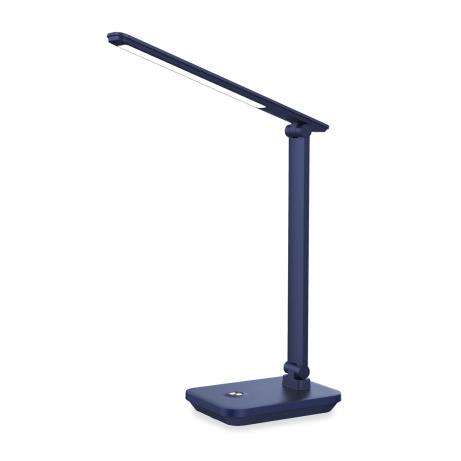 Platinet PDL6731NB stolní LED lampa 5W stmívatelná, baterie 6000mAh, USB port, námořnická modř