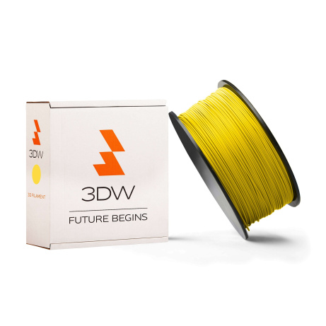 3DW - ABS filament 1,75mm žlutá, 1kg, (2x 0,5kg),tisk 220-250°C