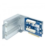QNAP Riser Card Module; 1 x PCIe 3 x8 to 2 x PCIe 3 x4; x73AU short depth 2U chassis