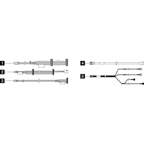 ThinkSystem ST50/ST45 V3 Internal Drive Cable Kit