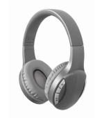 Gembird Sluchátka BTHS-01, mikrofon, Bluetooth, stříbrná