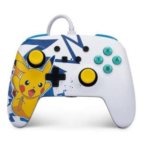 PowerA Enhanced Wired Controller for Nintendo Switch - Pikachu High Voltage