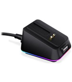 Endorfy Dokovací stanice, pro Endorfy LIV Wireless a LIV Plus Wireless, USB-C, USB, RGB, černá