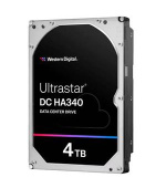 WD Ultrastar® HDD 4TB DC HA340 3.5in 26.1 4TB 256 7200RPM SATA ULTRA 512E SE NP3 DC HA340