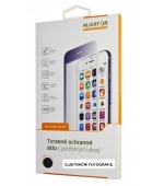 Aligator ochranné sklo PRINT Samsung A40, černá