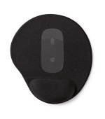 Nedis MPADFG100BK - Podložka pod myš | Gel | Černá barva
