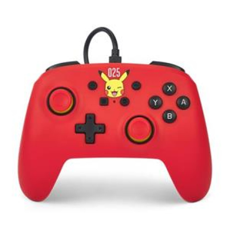 PowerA Wired Controller for Nintendo Switch - Laughing Pikachu