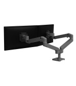 ERGOTRON LX Pro Dual Side-by-Side Arm , stolní dvouramenný držák pro 2 monitry, šedá